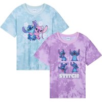 Disney Girl's Stitch T-Shirt 2 Pack | Size: 11-12 Years