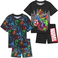 Marvel Boy's Avenger 2 Pack Short Pyjama Set | Size: 11-12 Years