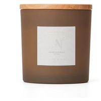 Frosted Decadence Glass Candle Cashmere Scent