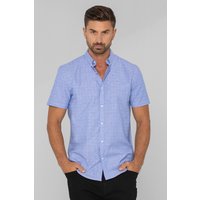 Polka Dot Printed Short Sleeve Shirt