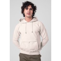Flap Detail Kangaroo Pocket Hoodie