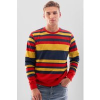 Classic Print Stripe Sweatshirt