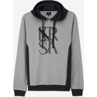 Flock Print Overhead Hoodie