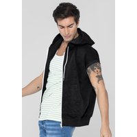 Zip Through Short Sleeves Hoodies