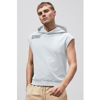 Contrast Printed Hoodie