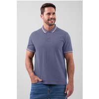 Basic White Pink Short Sleeve Polo Shirt