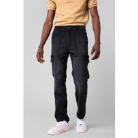 Regular Fit Stretch Utility Jeans