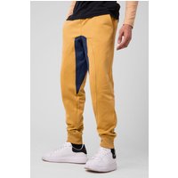 Fleece Joggers Contrast Panels