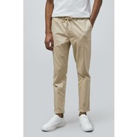 Folded Hem Trousers Drawstring