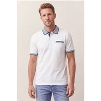 Regular Fit Birdseye Textured Short Sleeves Polo Shirt