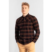 Designed Check Long Sleeves Casual Oxford Shirts