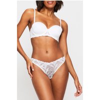 Knickerbox Women's Harper Padded Strapless Bra in White | Size: 36E
