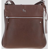 Ashwood Leather Women's 'Edinburgh' Real Leather Crossbody Bag in Tan
