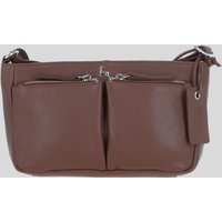Ashwood Leather Women's 'Iverness' Real Leather Crossbody Bag in Light Brown