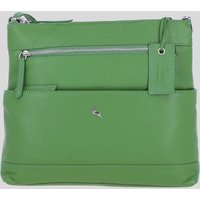 Ashwood Leather Women's 'Derby' Stylish Real Leather Shoulder Bag in Green