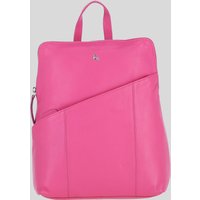 Ashwood Leather Women's 'Westminster' Real Leather Backpack in Pink