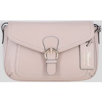 Ashwood Leather Women's 'Doralina' Real Leather Crossbody Bag in Beige