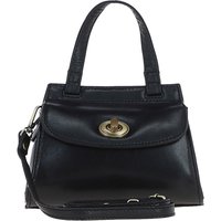 Ashwood Leather Women's Small Real Leather Grab Bag in Black