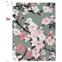 Warren Reed - Designer Pink Floral Abstract Pattern Jigsaw Puzzle | Size: 500 Piece