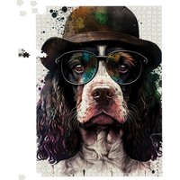 Warren Reed - Designer Springer Spaniel Dog Jigsaw Puzzle | Size: 500 Piece