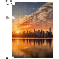 Warren Reed - Designer New York At Sunrise Jigsaw Puzzle | Size: 500 Piece