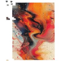 Warren Reed - Designer Geometric Vibrance Jigsaw Puzzle | Size: 500 Piece