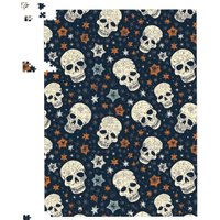 Warren Reed - Designer Skulls & Stars Jigsaw Puzzle | Size: 1000 Pieces