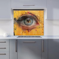 Warren Reed - Designer Ethereal Gaze Kitchen Splashback | Size: 700mm x 750mm