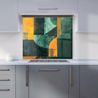 Warren Reed - Designer Shattered Eye Kitchen Splashback | Size: 700mm x 650mm