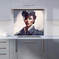 Warren Reed - Designer Defiant Strength Kitchen Splashback | Size: 900mm x 650mm