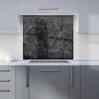 Warren Reed - Designer Slate Grey Quartz Effect Kitchen Splashback | Size: 900mm x 650mm