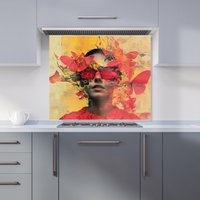 Designer Kitchen Splashbacks Calista Vale: 00002 Kitchen Splashback | Size: 900mm x 650mm