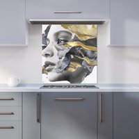 Designer Kitchen Splashbacks Calista Vale: 00026 Kitchen Splashback | Size: 600mm x 650mm