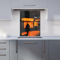 Designer Kitchen Splashbacks Dante Mercer: 00030 Kitchen Splashback | Size: 900mm x 750mm