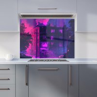 Designer Kitchen Splashbacks Dante Mercer: 00033 Kitchen Splashback | Size: 700mm x 750mm