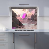 Designer Kitchen Splashbacks Elena Sable: 00002 Kitchen Splashback | Size: 600mm x 650mm