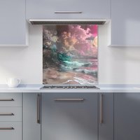Designer Kitchen Splashbacks Elena Sable: 00003 Kitchen Splashback | Size: 700mm x 650mm