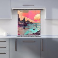 Designer Kitchen Splashbacks Elena Sable: 00004 Kitchen Splashback | Size: 600mm x 750mm