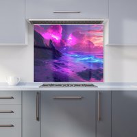 Designer Kitchen Splashbacks Elena Sable: 00005 Kitchen Splashback | Size: 900mm x 750mm