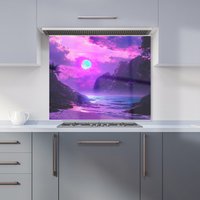 Designer Kitchen Splashbacks Elena Sable: 00006 Kitchen Splashback | Size: 900mm x 650mm