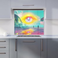 Designer Kitchen Splashbacks Elena Sable: 00009 Kitchen Splashback | Size: 900mm x 750mm