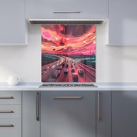 Designer Kitchen Splashbacks Elena Sable: 00013 Kitchen Splashback | Size: 700mm x 750mm