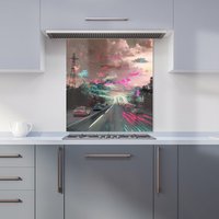 Designer Kitchen Splashbacks Elena Sable: 00015 Kitchen Splashback | Size: 700mm x 750mm