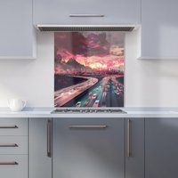 Designer Kitchen Splashbacks Elena Sable: 00016 Kitchen Splashback | Size: 900mm x 650mm
