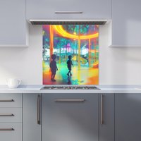 Designer Kitchen Splashbacks Elena Sable: 00018 Kitchen Splashback | Size: 700mm x 650mm