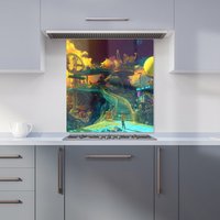 Designer Kitchen Splashbacks Elena Sable: 00019 Kitchen Splashback | Size: 900mm x 750mm