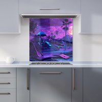 Designer Kitchen Splashbacks Elena Sable: 00023 Kitchen Splashback | Size: 700mm x 750mm
