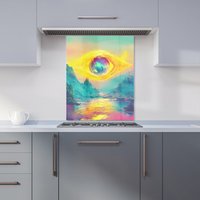Designer Kitchen Splashbacks Elena Sable: 00033 Kitchen Splashback | Size: 700mm x 650mm