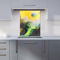 Designer Kitchen Splashbacks Elena Sable: 00035 Kitchen Splashback | Size: 900mm x 650mm