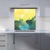 Designer Kitchen Splashbacks Elena Sable: 00036 Kitchen Splashback | Size: 700mm x 750mm